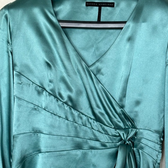 Sandra Angelozzi 100% silk blouse - Picture 7 of 14